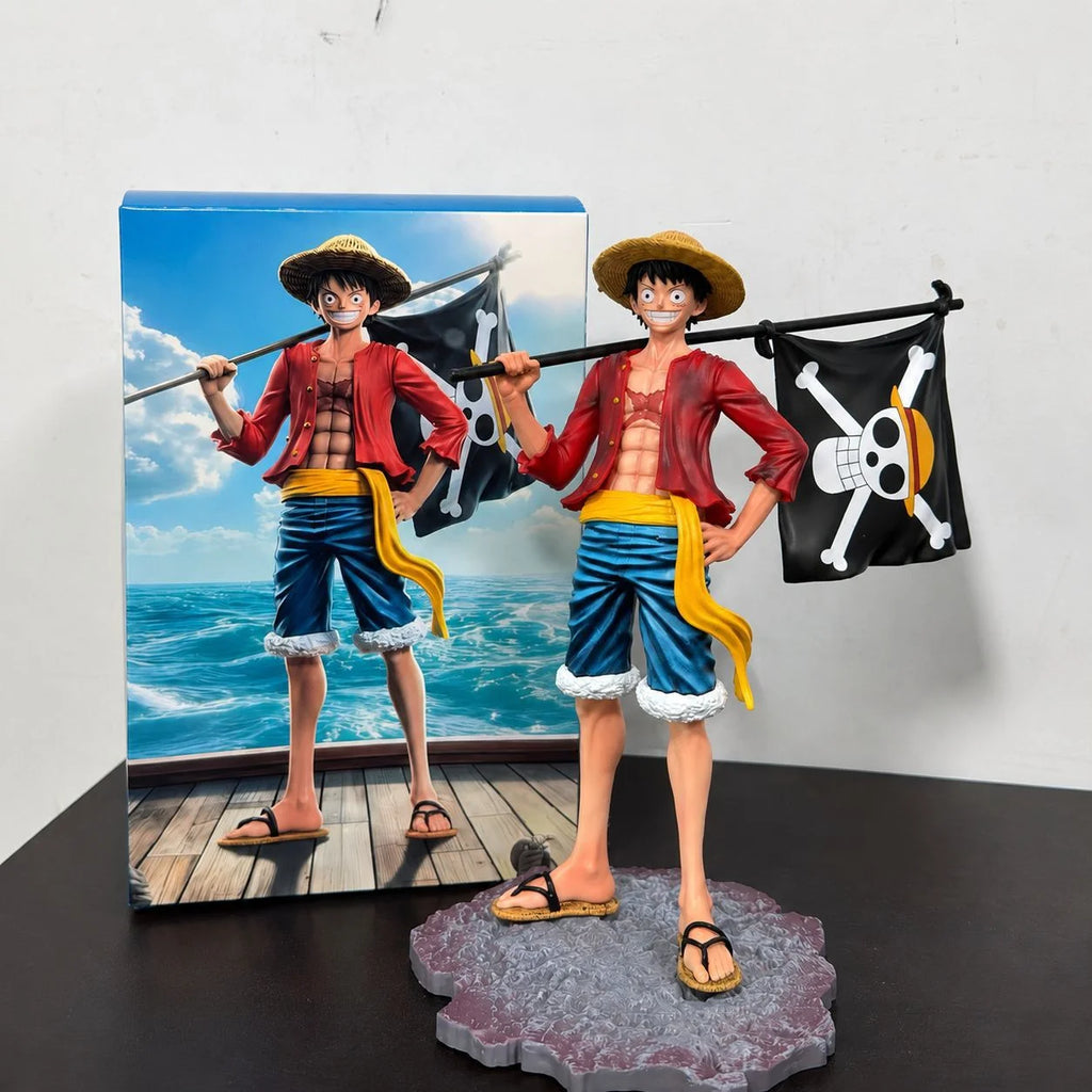 22cm One Piece Raiden Five Gear Nica Lightning Luffy Action Figure Model Statue Doll Toys Collection Decoration Model Toys Gift