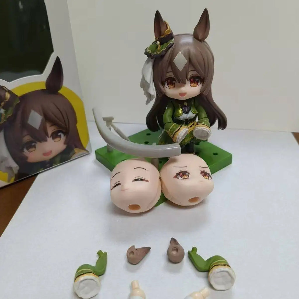 10CM Q Version Anime Uma Musume Pretty Derby Nendoroid Ko Articulated Action Figure Desktop Decoration Ornament Model Toys Gift
