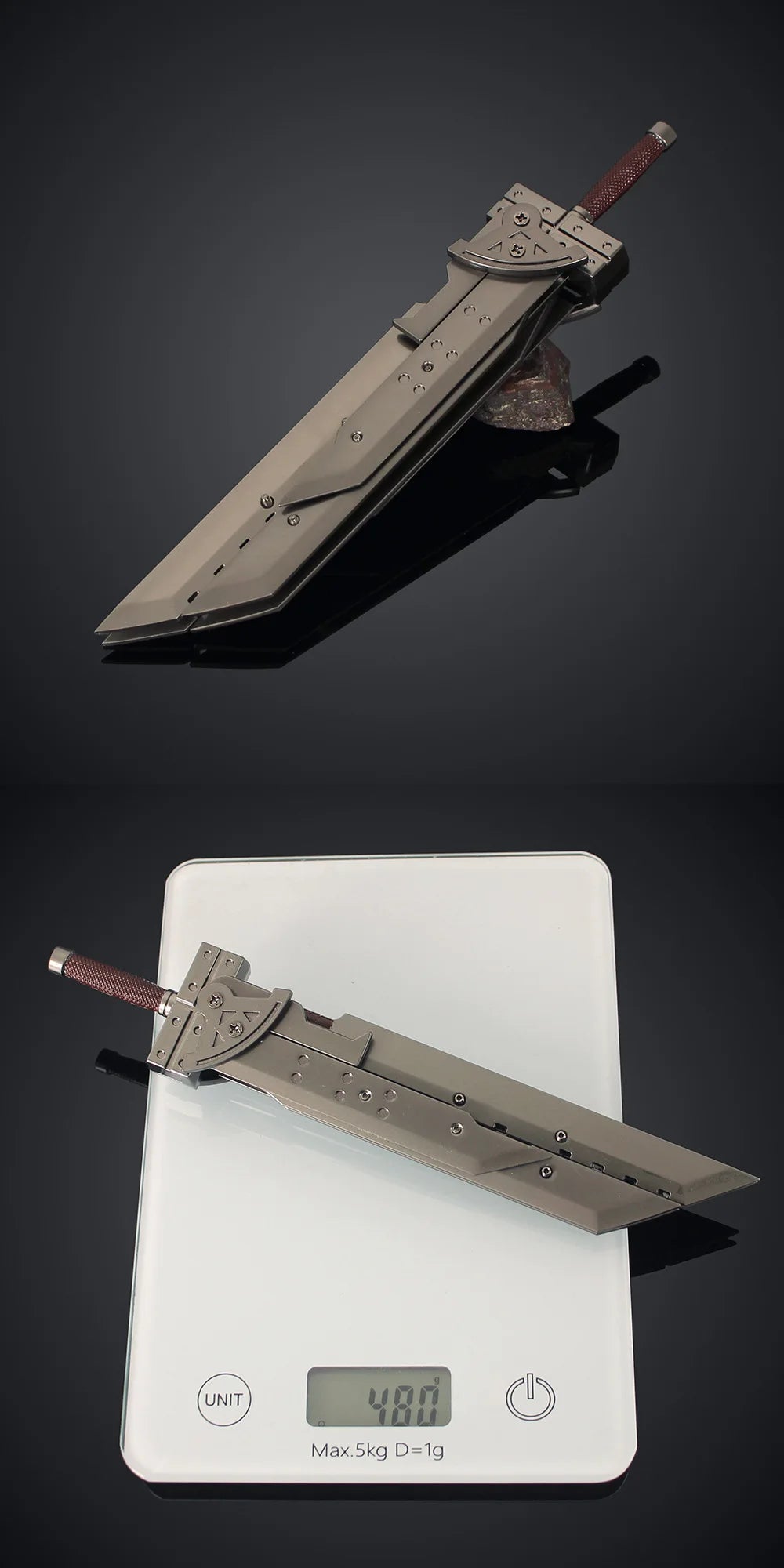 Cloud Buster Sword Display Prop