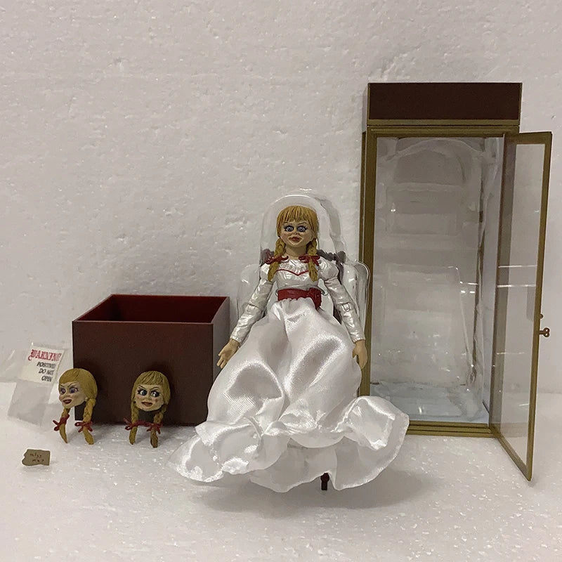 Figure Annabelle Comes Home Annabelle Figures Action Figure Model Toy Doll 18cm 7inch Real Clothes Joint Movable Decoration