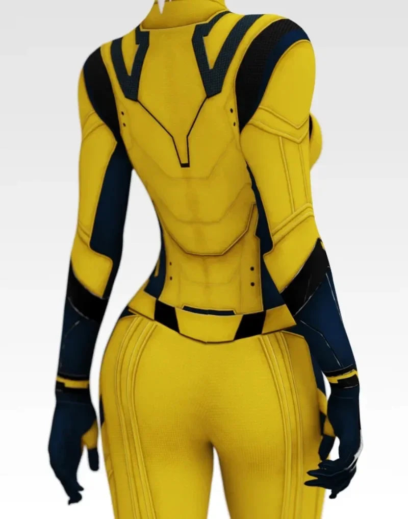 Super-héros Wolverine Deadpool Costume d'Halloween pour adultes enfants trois griffes Wolverine Spandex Zentai super-héros body