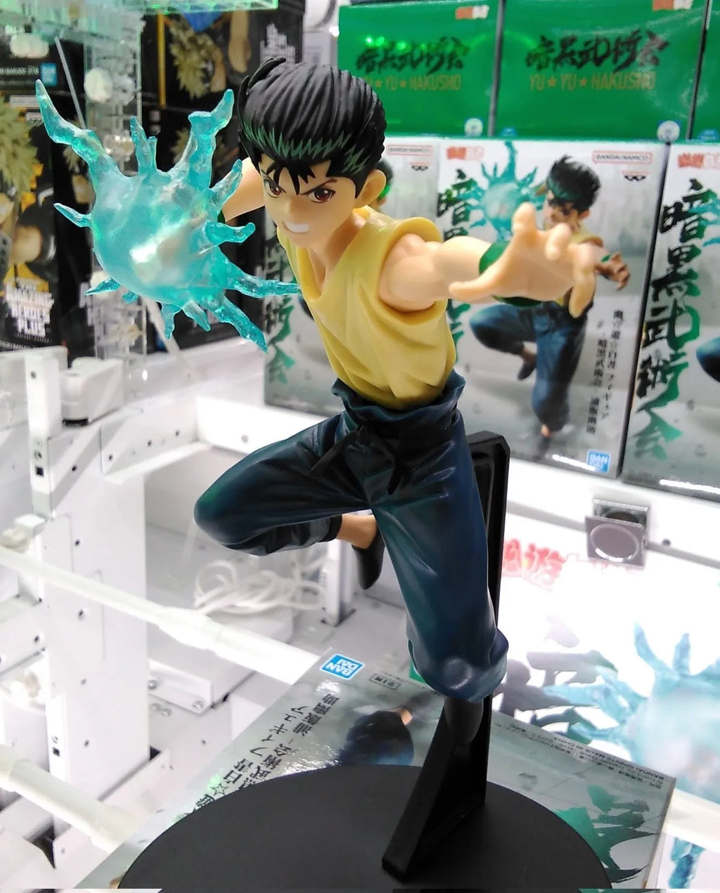 Original Banpresto YuYu Hakusho Anime Figurines Ankoku Bujutsukai Yuusuke Urameshi PVC Action Figures Collection Model Toys