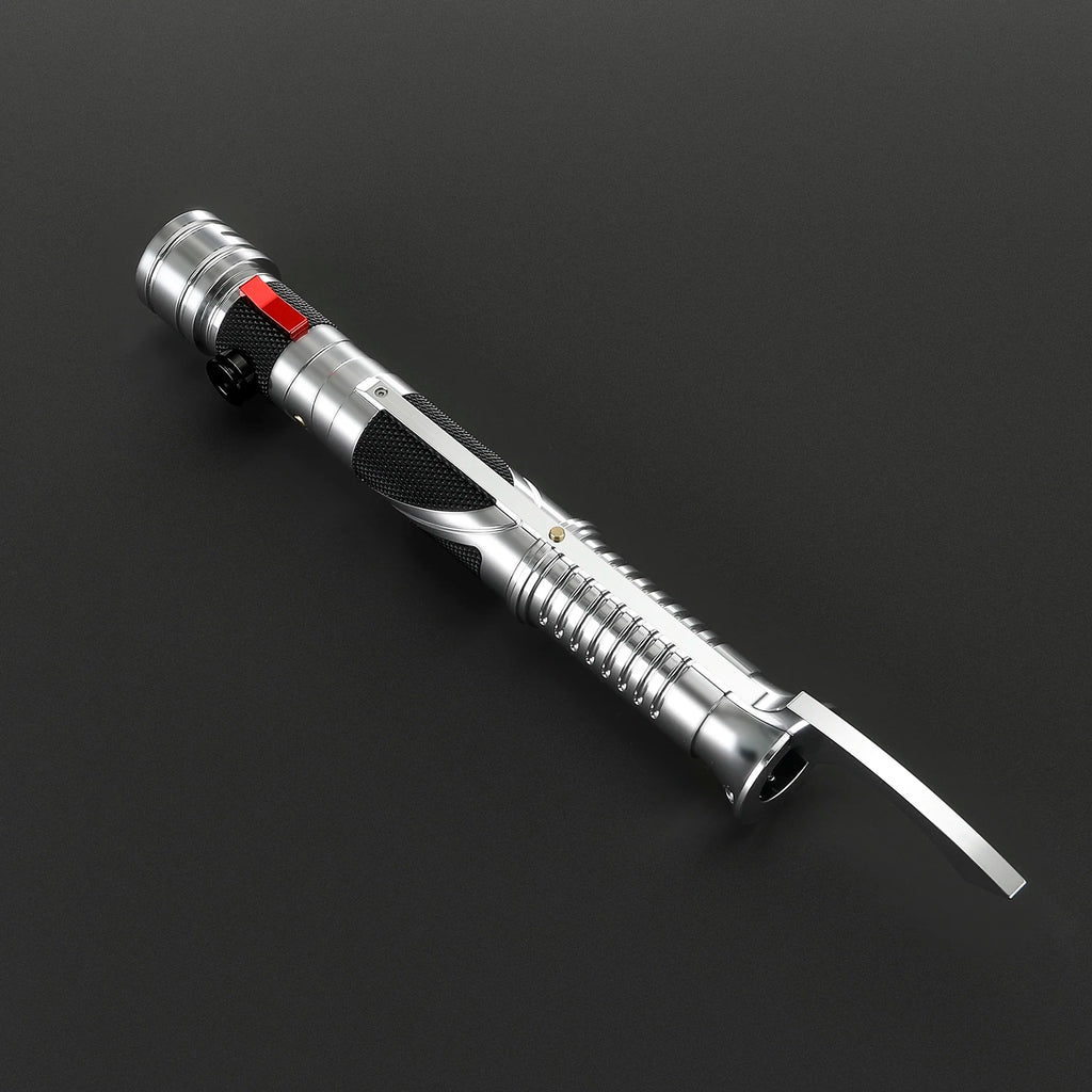 JS Upgraded RGB3.0 DK Lightsaber, Metal Hilt, Smooth Swing, Flash on Impact, Heavy Dueling Lightsaber, Cosplay Toy