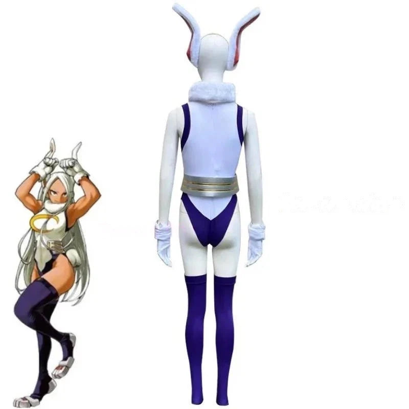Mha Rabbit Hero Mirko Cosplay Sexy Costume Anime Bnha Rumi Usagiyama Miruko Role Playing Party Cosplay Women