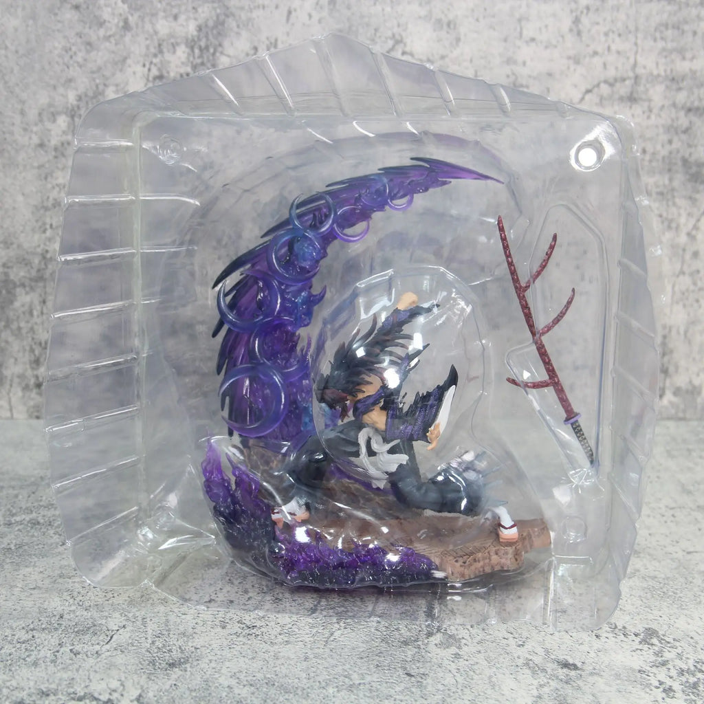 【In-Stock】Ghost Slayer Gk Battle Black Death Mou Battle Ji Guoyuan One Light Edition Model Ornament Statue Handmade Wholesale