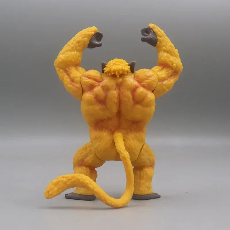 Anime Dragon Ball Super Saiyan Vegeta Goku golden Great Ape Gorilla Action Figure Collection Model car ornament Doll Toys gifts