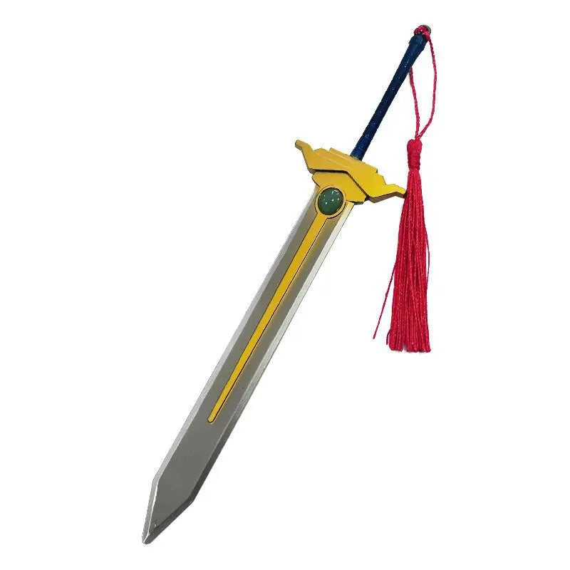 21cm Anime Frieren Metal Staff Himmel's Hero's Sword Anime Peripheral Gifts Toy Knife Desktop Ornament