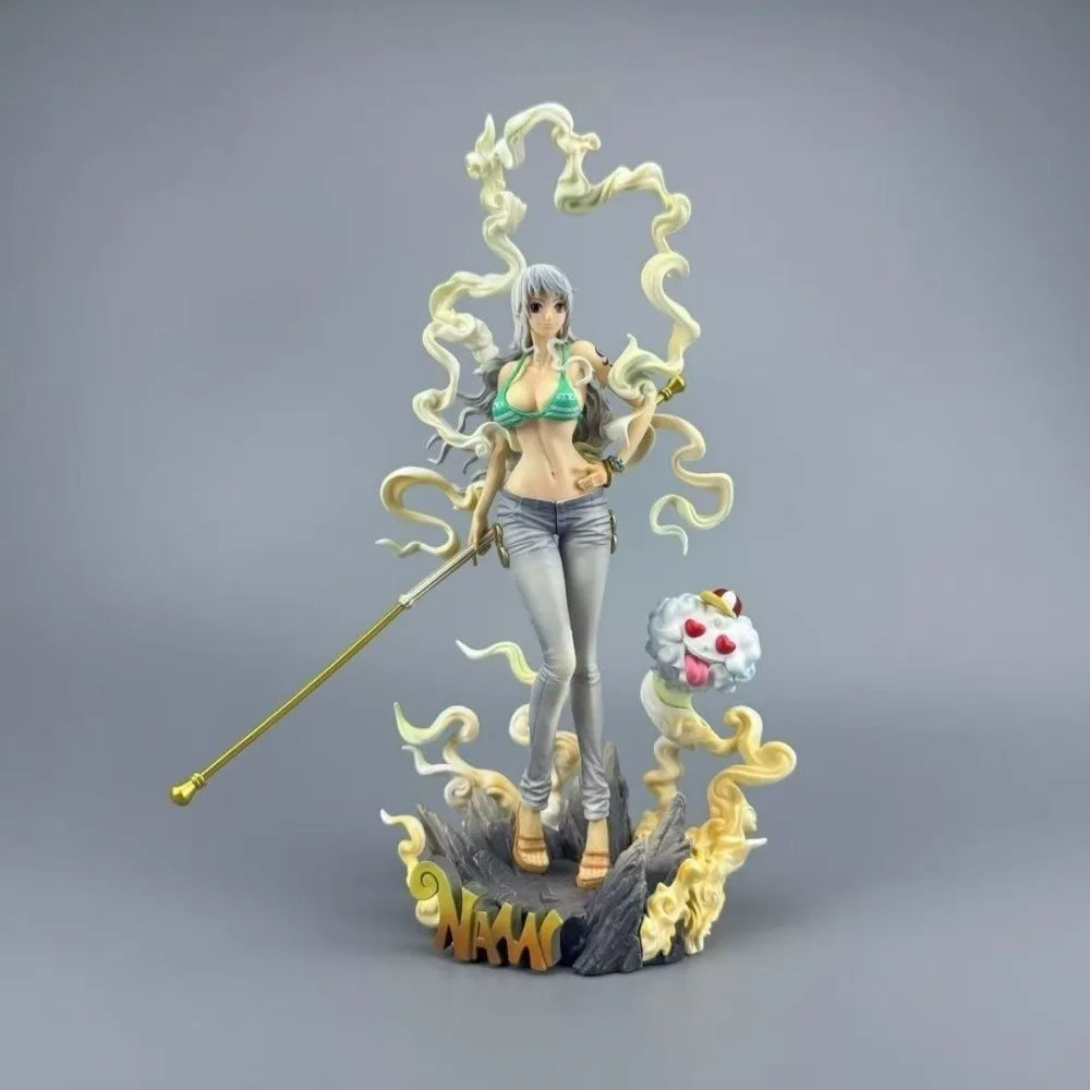 30cm/11.8in Anime ONE PIECE Figure Nika Nami Action Figures Pvc Collection Model Toys for Gifts
