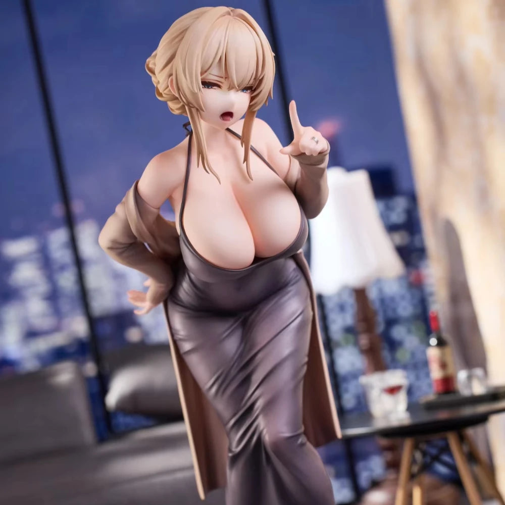 19CM Anime Erin Figure Family Instructions Dress Up Standing Model Toy Doll Action Figure PVC Birthday Gift Collection