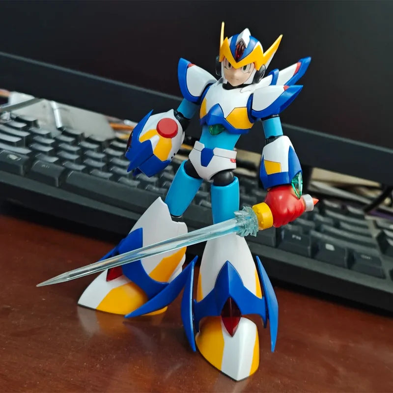 KP701 Rockman X Fifth Form Falcon Armor Model Kit Action Figures Desktop Ornament Doll Mega Man Toy Gift Collectible