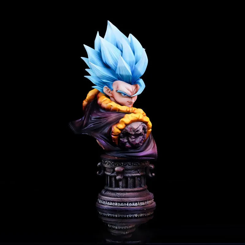 Jt Studio Dragon Ball 45cm Gogeta Statue - Cloudrise Version With Triple Interchangeable Heads Premium Gk Collectible Model Toys