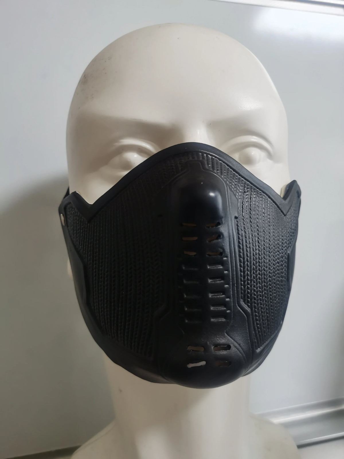 Super Hero Cosplay Winter Soldier Mask James Buchanan Bucky Barnes Cosplay Latex Mask Halloween Christmas Props Half Face Mask