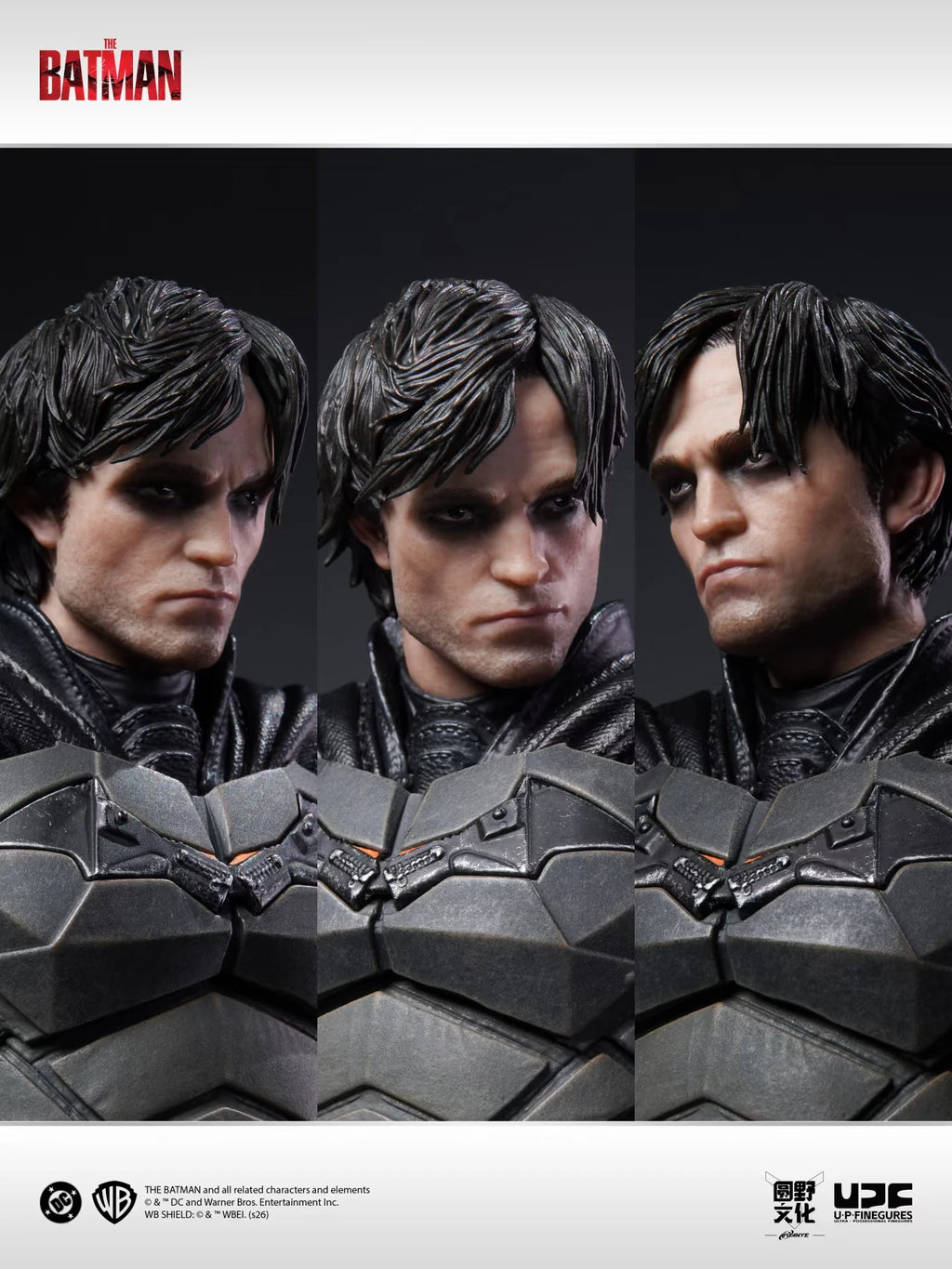 New Batman 1/12 UPF LPZZ Studio Batman Action Figure DC Robert Pattinson Batman Figurine Model Statue Collectible Toys Gifts