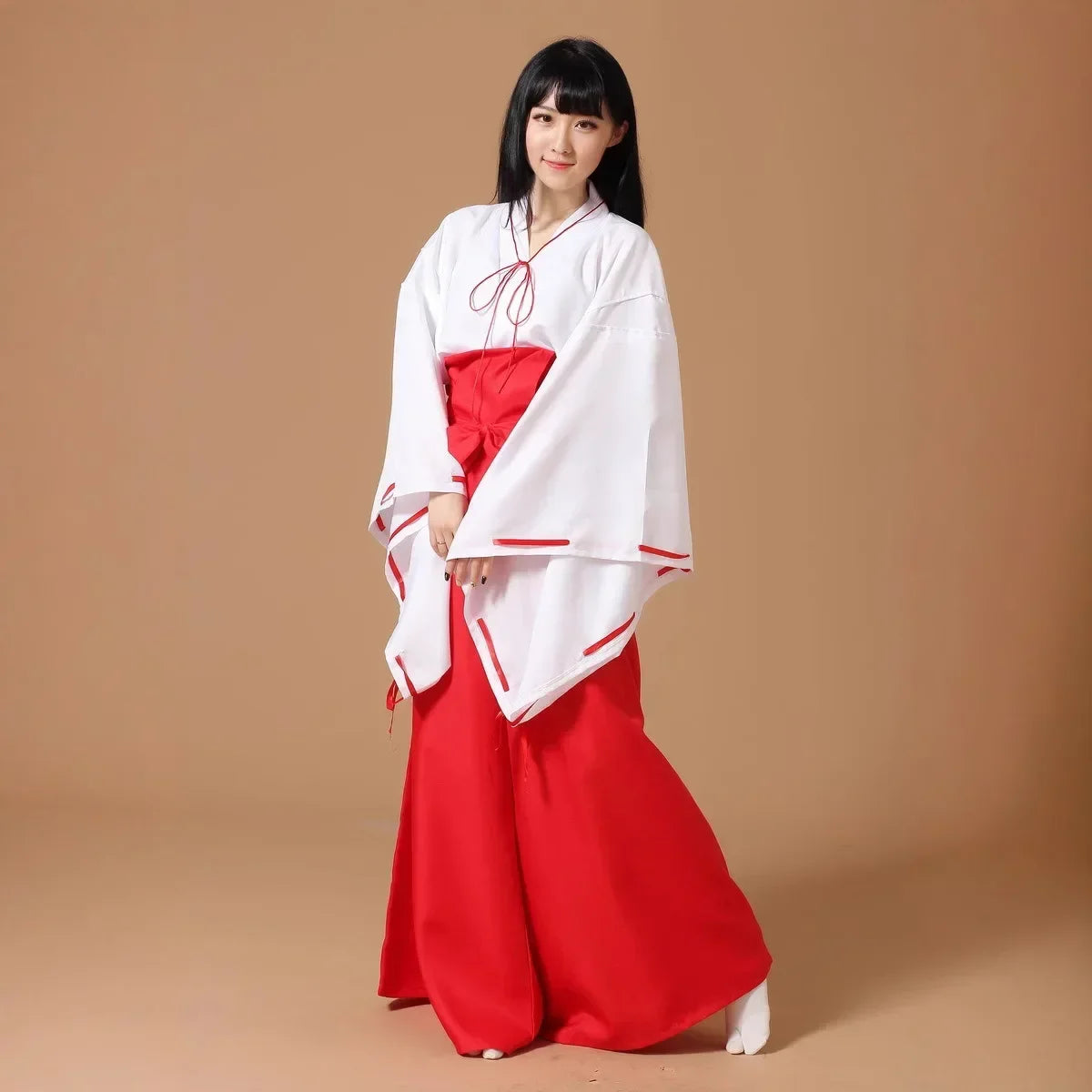 Anime Cosplay Yukata Costume Night Beauty Kikyo Dog Moon Beauty Priestess Uniform for Stage Performance And Special Use