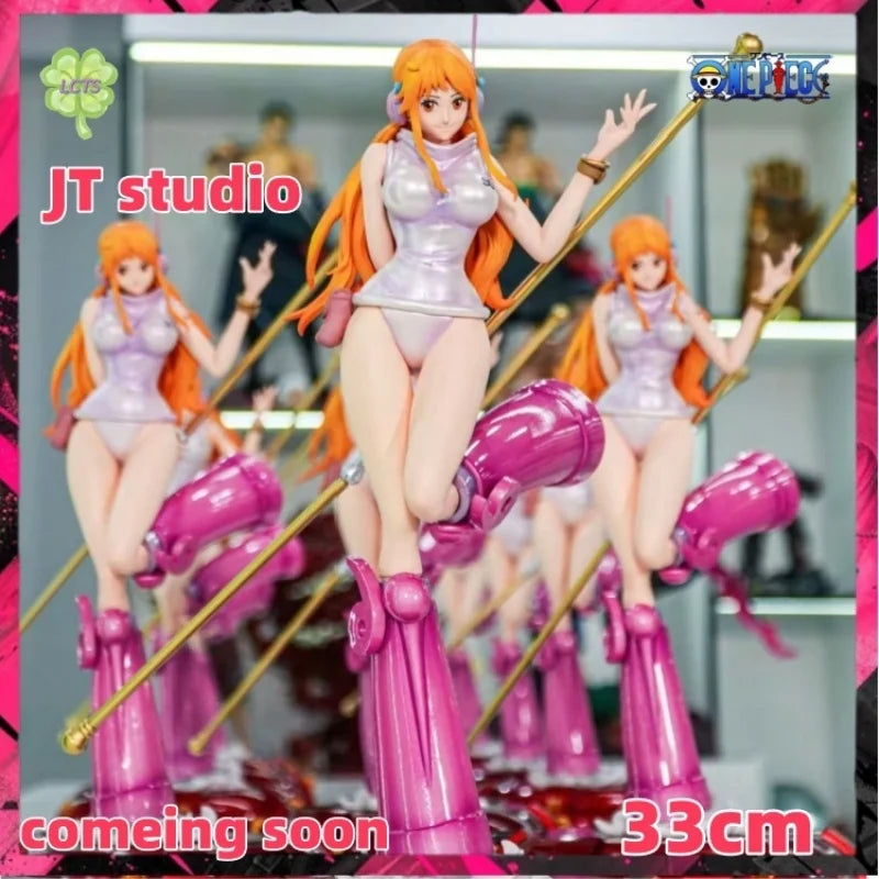 【Presale】JT studio ONE PIECE 33CM Nami Anime Figure Nami Figure Egghead Series Volume 1 PVC Statue Collect Model Toy