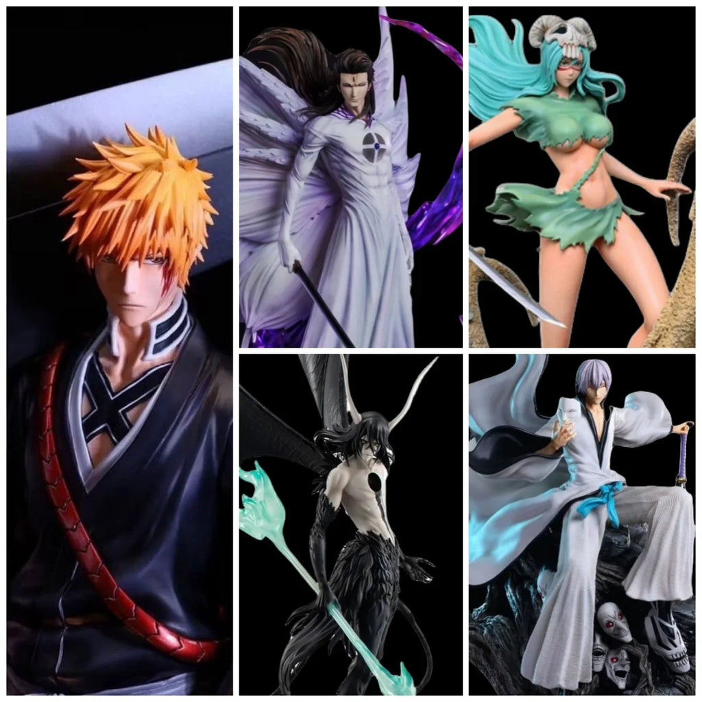 Anime Bleach Blind Box Random Surprise Gift Box Include Action Figure Keychain Pendant Badge Sticker Postcard Cartoon Peripheral