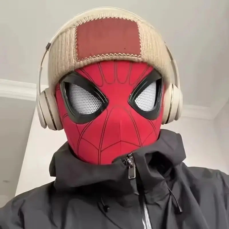 Superhero Mask/Spider-Man Helmet, Anime Character Cosplay, Full-face Mask, All-season Sun Protection, Party Gift.