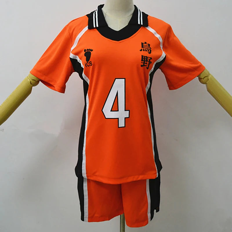 Anime Haikyuu Cosplay Sportswear Jerseys Karasuno Koukou High School Hinata Shoyo Oikawa Kageyama Tobio Volleyball Club Costume