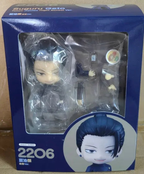 Nendoroid Jujutsu Kaisen Q Version Figure Gojo Satoru Fushiguro Megumi Collectible Desktop Decoration Anime Collectors Display