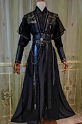 Mo Ran cosplay costume, ancient costume, black suit, Xiao Ce, Chang Geng, Gu Yun, Zhou Hui, Jin suit, Hei Shui, He Xuan cosplay,
