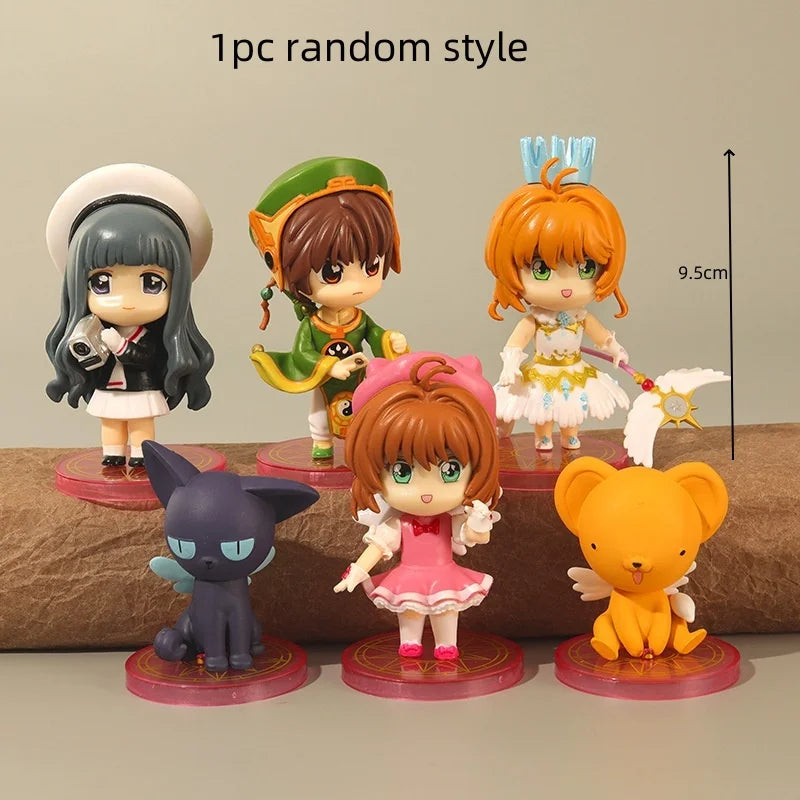 18cm Magical Girl Little18cm Round Deer Eye Hill Bijingpin Model Anime Pretty Cute Desktop Birthday Gift