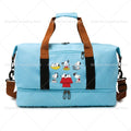 SNOOPY Travel Bag Anime Cartoon Women Waterproof Gym Sport Bag Fitness Handbag for Men Storage Bag Shoulderbag  birthday Gift