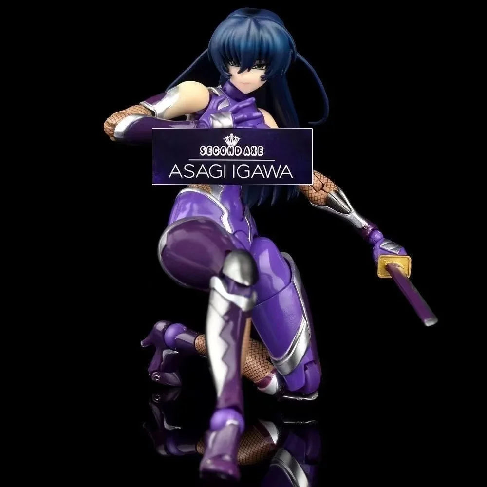Domestic in-stock N Company Sexy Demon Ninja Asahei Ikawa Asahei Jointed Pure White Magical Girl Erika Kuramoto Action Figure