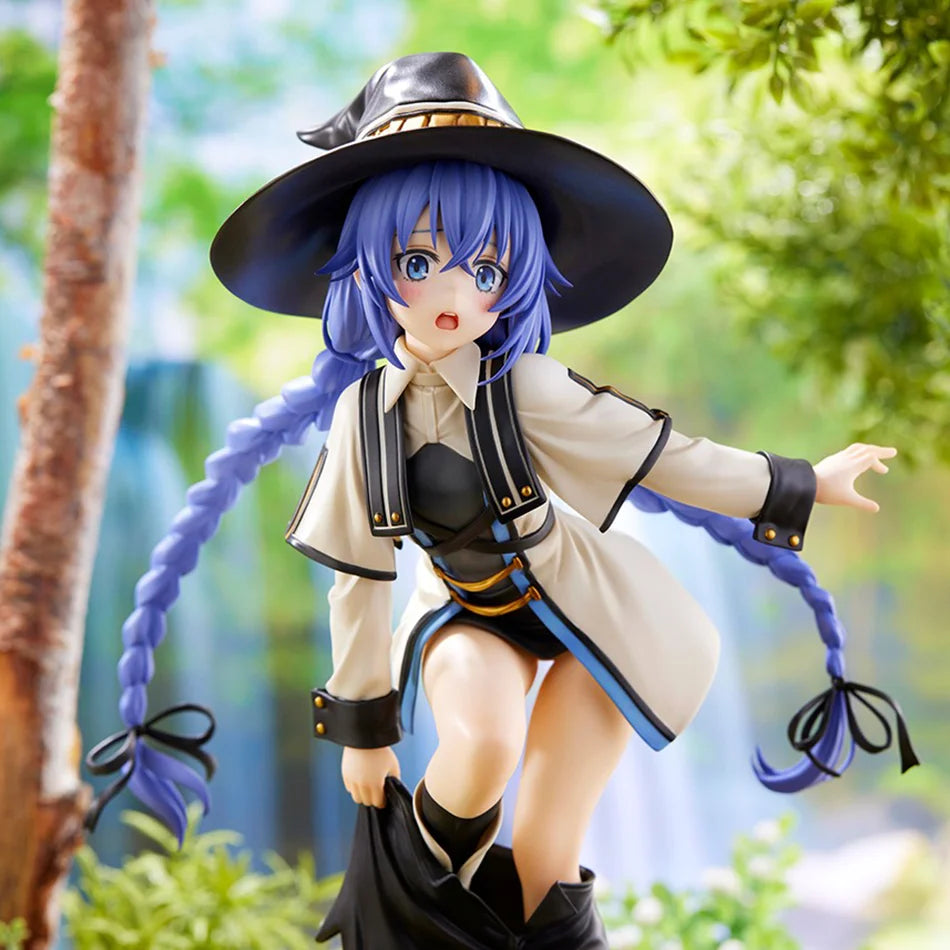 25cm Magician Roxy Migurdia Action Figure Mushoku Tensei：Jobless Reincarnation Anime Figure PVC Adult Collection Model Doll Toys