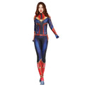 Movie Captain Cosplay Costume Women Superhero Cos Stage Jumpsuit Halloween Carnival Role Play Party Zentai Kids Adult bodysuit