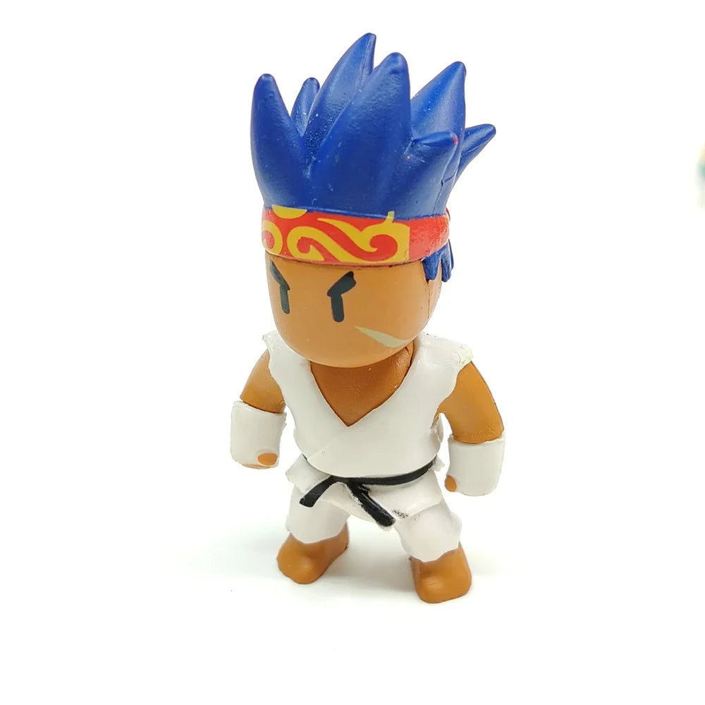 Series 1-2 Original Stumble Game 3D Mini Figure Anime Model Statue Multiplayer Type Collection Toy Surprise Birthday Xmas Gifts
