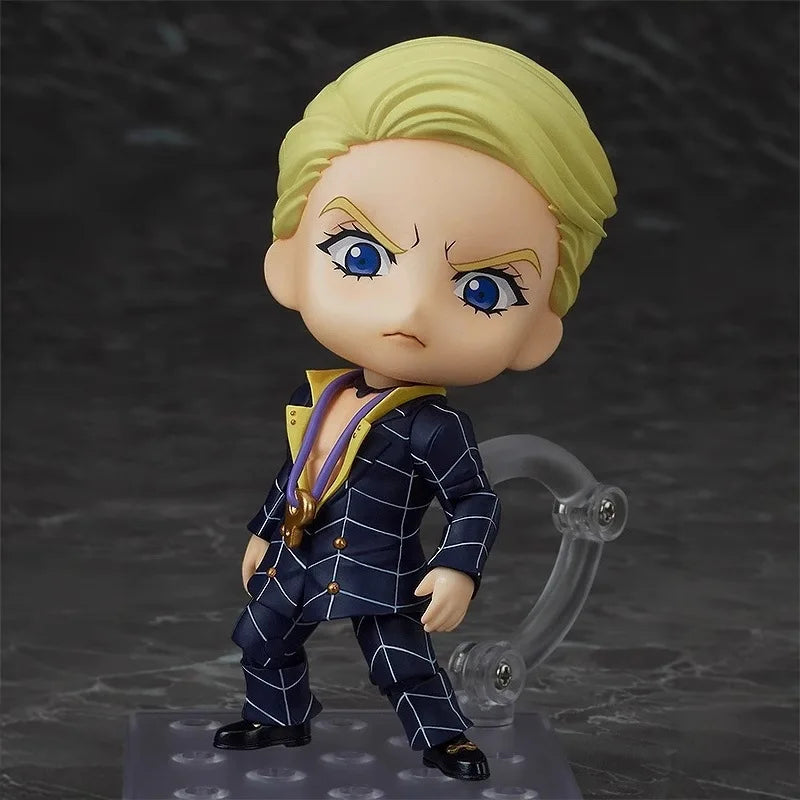 1401 Prosciutto Jojo Bizarre Adventure Posable Interchangeable Face Action Figure Desktop Decor For Anime Collectors