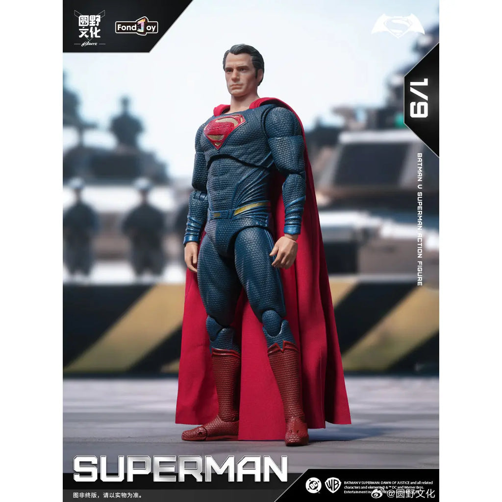 Original Fondjoy David Corenswet Superman Action Figure 1/9 New SupermanFigure PVC Joint Movable Collection Model Toys Gift
