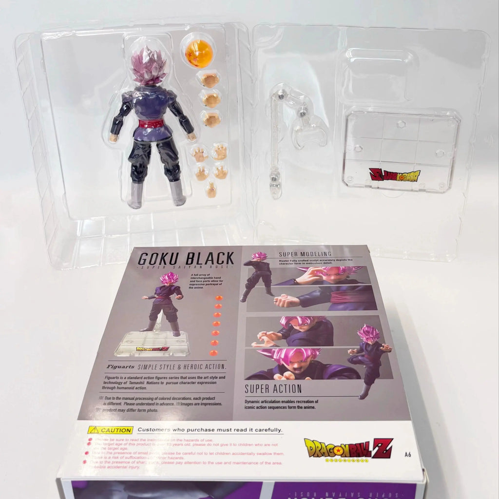 Bandai Dragon Ball Super Collectible Figure - Saiyan Large Pink Hair Zamasu Action Figure Model Ideal Gift for Fans