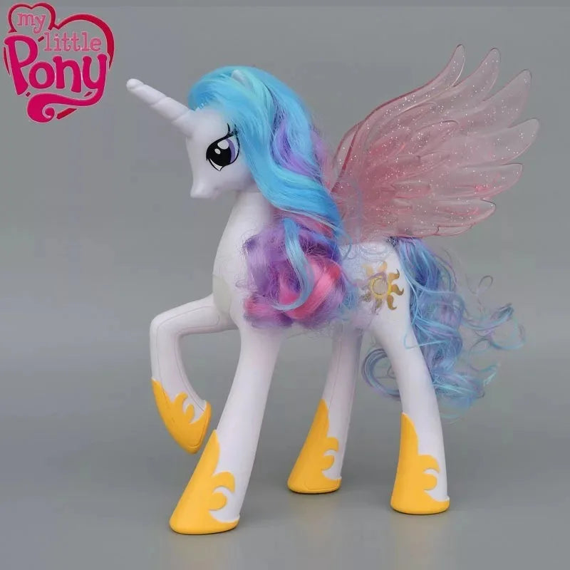 23cm My Little Pony Toy Doll Universe Princess Nightmare Moon Princess Animal Figure Ornament Children's Toy Christmas Gift