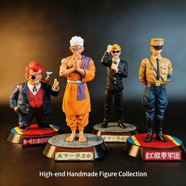 21cm Anime figure Dragon Ball GK Martial Arts Tournament Red Ribbon Army General Blue host PVC figures Collection Toy Model Gift