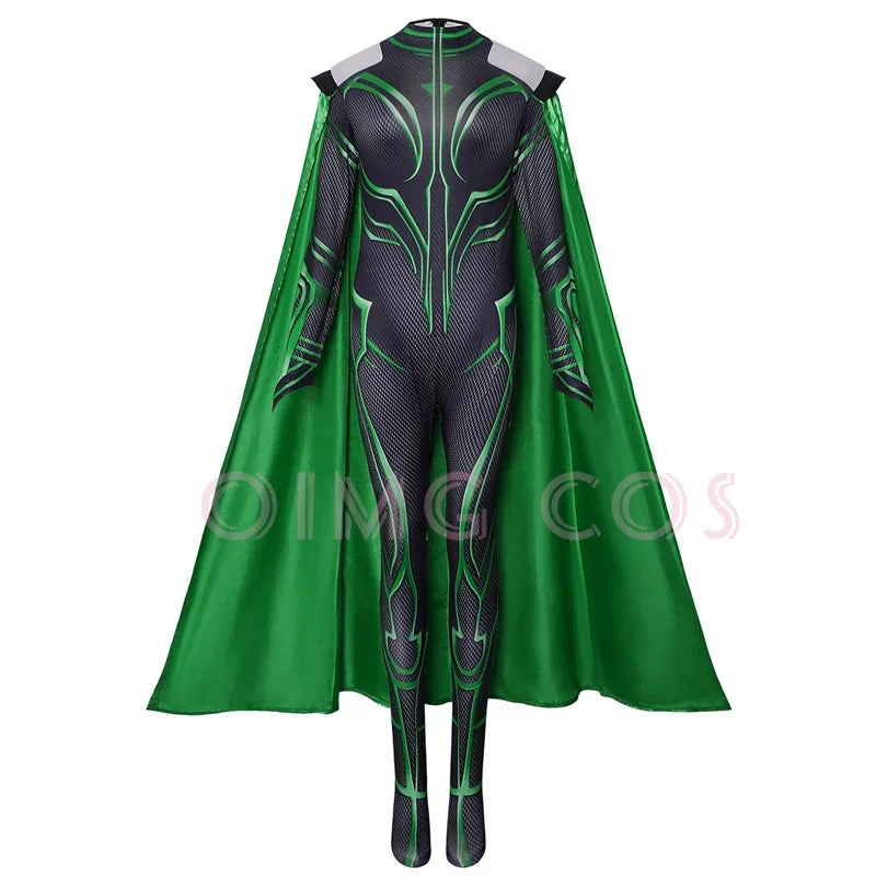 Hela Cosplay Costume Carnival Uniform Anime Halloween Women  Costumes Game
