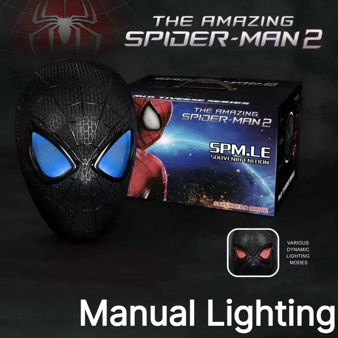 Superhero Mask/Spider-Man Helmet, Anime Character Cosplay, Full-face Mask, All-season Sun Protection, Party Gift.