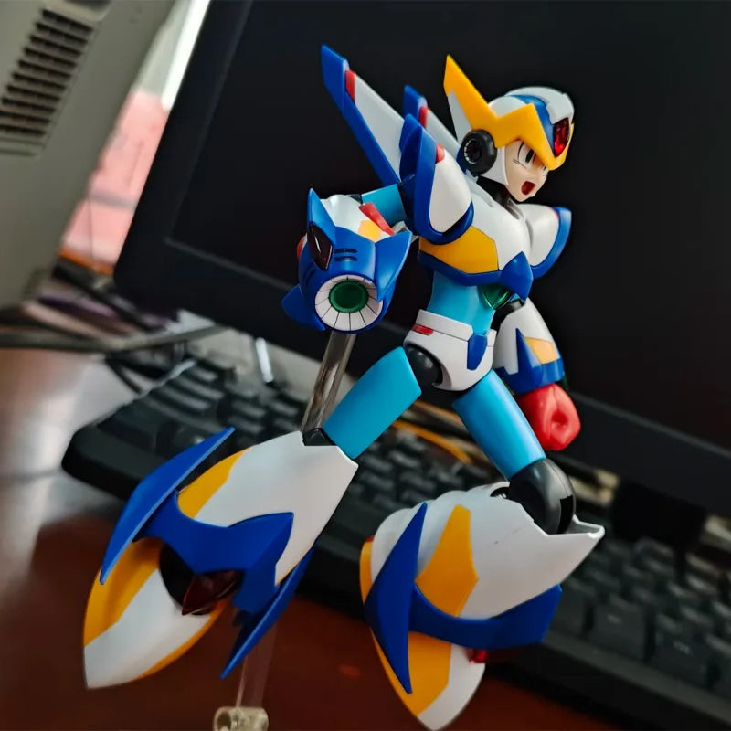 KP701 Rockman X Fifth Form Falcon Armor Model Kit Action Figures Desktop Ornament Doll Mega Man Toy Gift Collectible