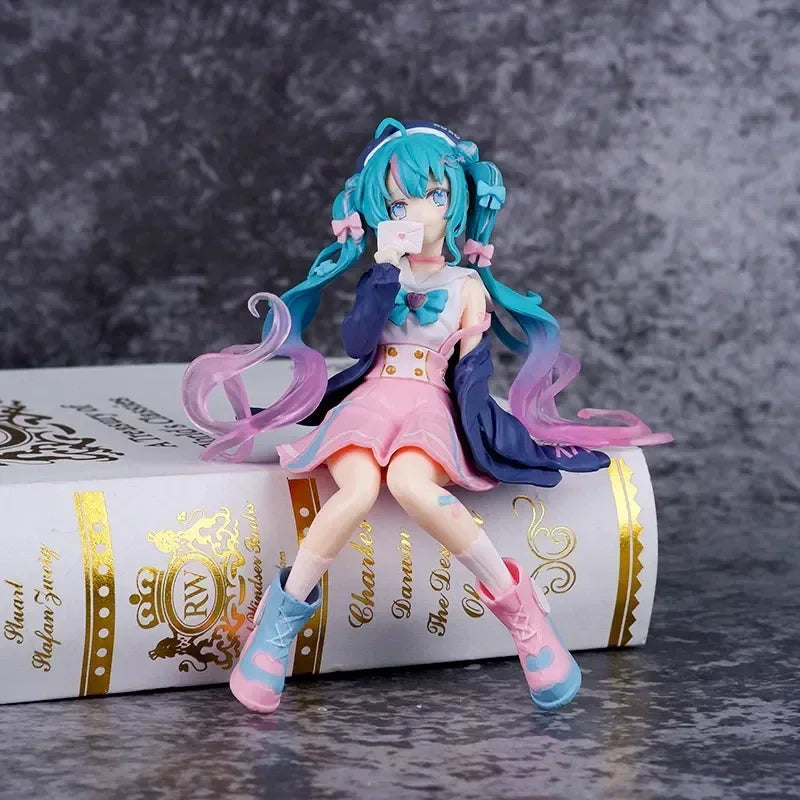 Anime figure Virtual Singer Hatsune Miku Manga Statue Figurines Pvc Action Figure 14~25cm