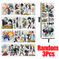 UV DTF Anime HD Sticker Waterdichte DIY My Hero Academia Transfer Sticker Permanent Sticker Water Cup Midoriya Izuku Decorate