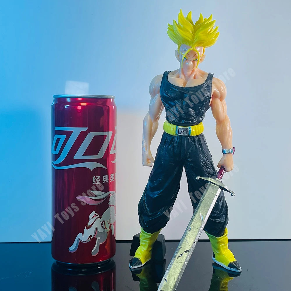 Hot Dragon Ball Trunks Anime Figure Super Saiyan Future Trunks PVC Action Figures GK Statue Collection Model Toys