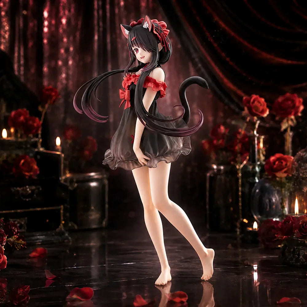 1pc Dark Demon Maid Figure Model, Anime Atmosphere Desk & Car Decor Collectible Statue, Ideal Gift for Birthdays & Holidays.