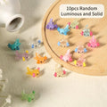 10Pcs Miniature Salamander Figurines Tiny Animal Ornaments for Fairy Garden Plant Pot Fish Tank Decor Mini Landscape Accessories