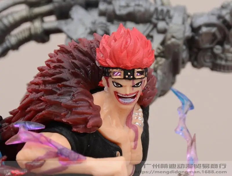 One Piece Lx Three Captains Statue - Wano Arc Luffy, Kid & Law Gk Model, Anime Collectible Gift
