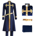 The wonderful adventure Sea of Stones cosplay of Jojo in the Saint Veda anime, Enrico Puchi cosplay stage costumes