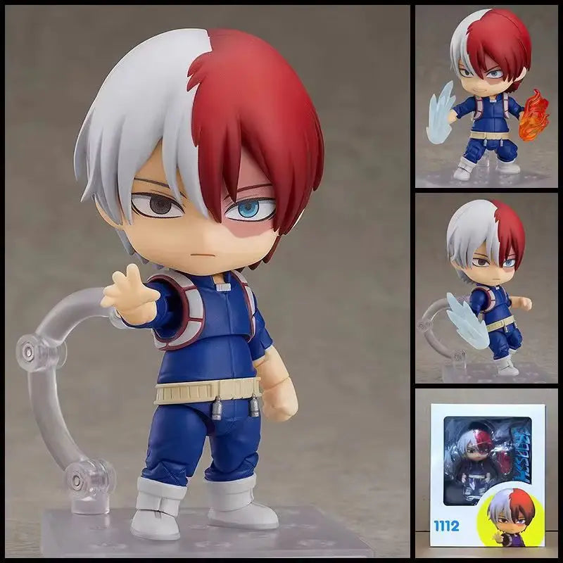 Q Version 686 Midoriya Izuku 705 Bakugou Katsuki 1112 Todoroki Shoto Figures My Hero Academia Model Doll Set Toy Regular Version