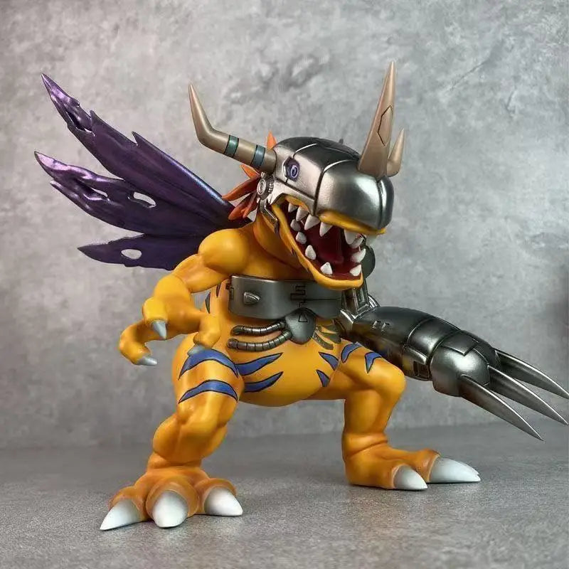 12cm Digimon Anime Figures Gk Greymon Agumon Figurine Cute Gabumon Pvc Action Figure Collectible Model Decoration Toys Gift Kids