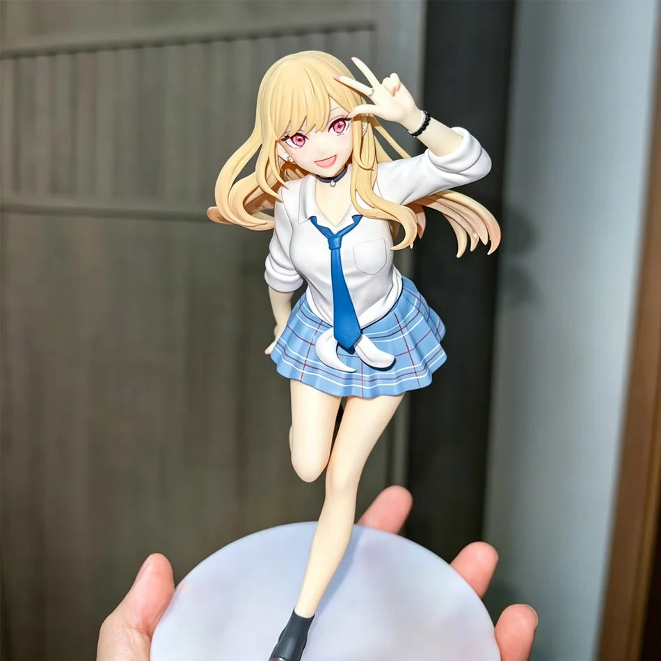 Bandai My Dress‑Up Darling Marin Kitagawa Liz Style Figure Cute Beautiful Girl Desktop Ornament