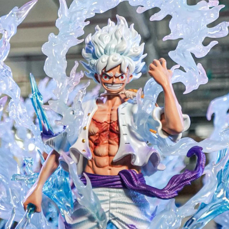 Nika Luffy One Piece Anime Action Figures Trendy Toy Pvc Static Statue Model Ornament Desktop Decor Collection Peripheral Gifts