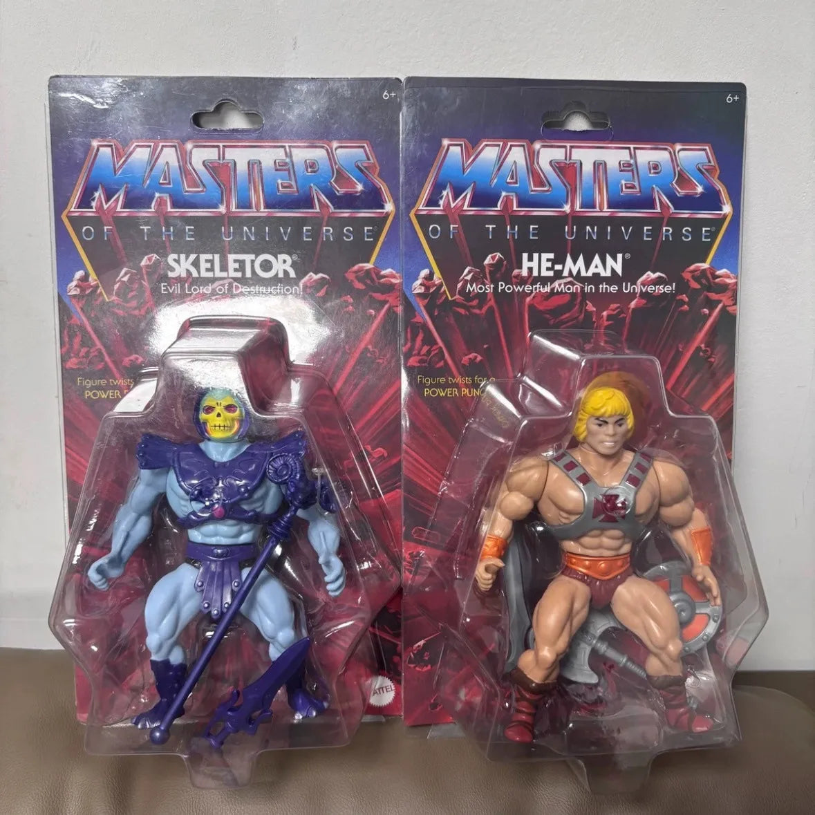 In Stock Anime He-Man Figure Skeletor Action Figures High-Quality Version Statue Collection Model Desk Doll Toy Display Gifts